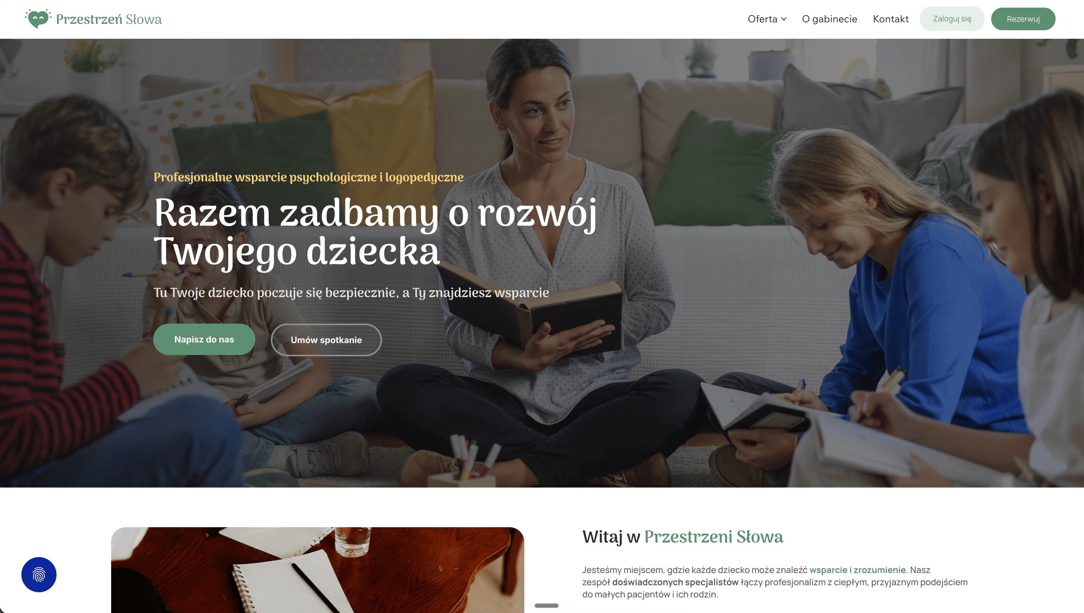 Przestrzeń Słowa - gabinet psychologiczny i logopedyczny